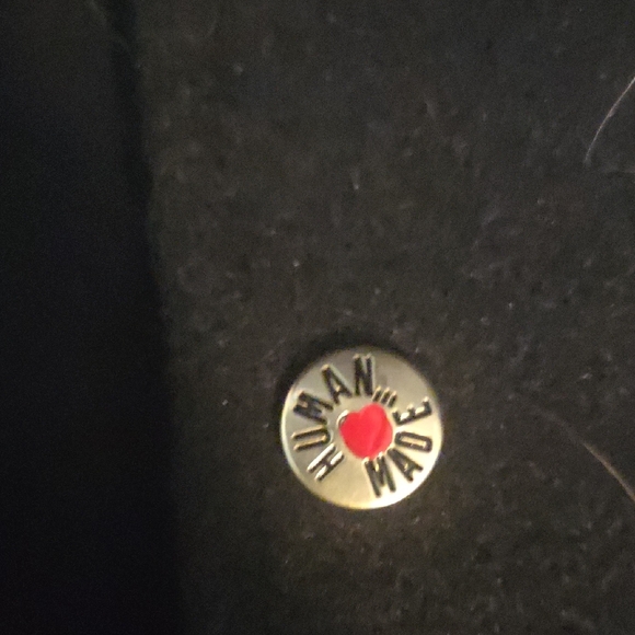 Human Made Men's Dry-Alls Wool Varsity Jacket – Navy & White - Picture 5 of 9